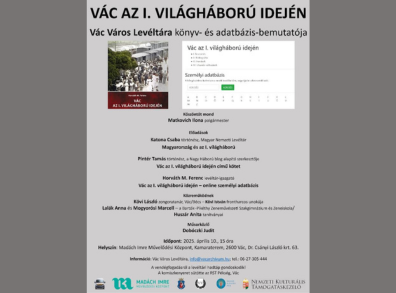 vác_az_I._világháború idején