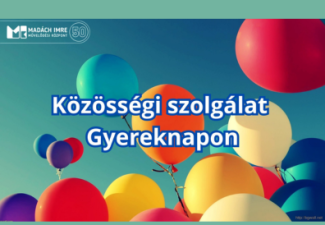 Közösségi szolgálat - gyereknap