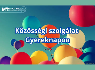 Közösségi szolgálat - gyereknap